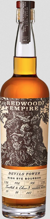 Redwood Empire Devil's Tower Bourbon Whiskey 750mL