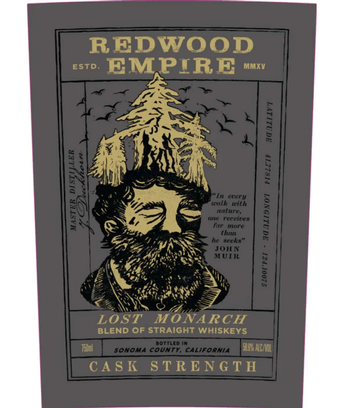 Redwood Empire Lost Monarch Cask Strength Whiskey 750mL