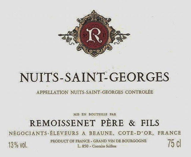 Remoissenet Nuits-St-Georges 2016