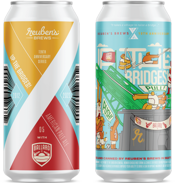 Reuben's Brews Up The Bridges 16oz Can