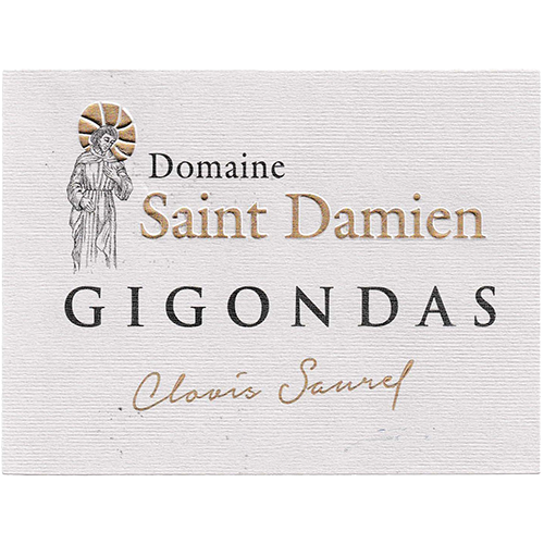 Domaine Saint Damien Gigondas Cuvee Clovis Saurel 2023
