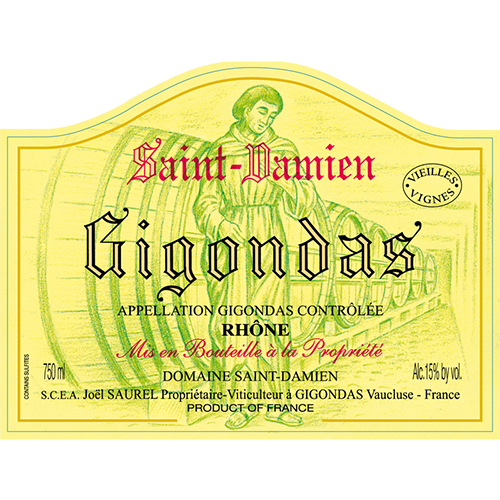 Domaine Saint Damien Gigondas Vieilles Vignes 2023