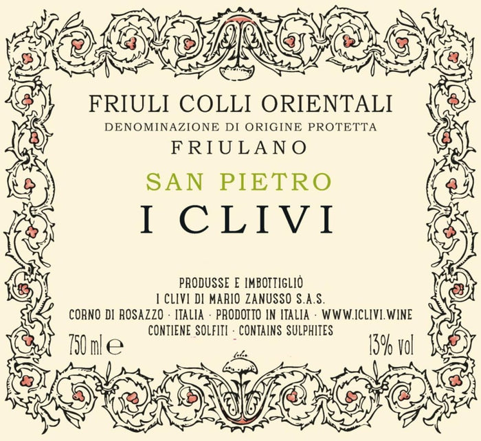 I Clivi Colli Orientali del Friuli San Pietro Friulano 2024
