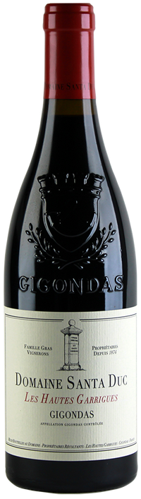 Domaine Santa Duc Les Hautes Garrigues Gigondas 2018