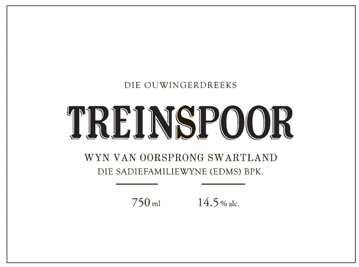 Sadie Family Treinspoor 2022