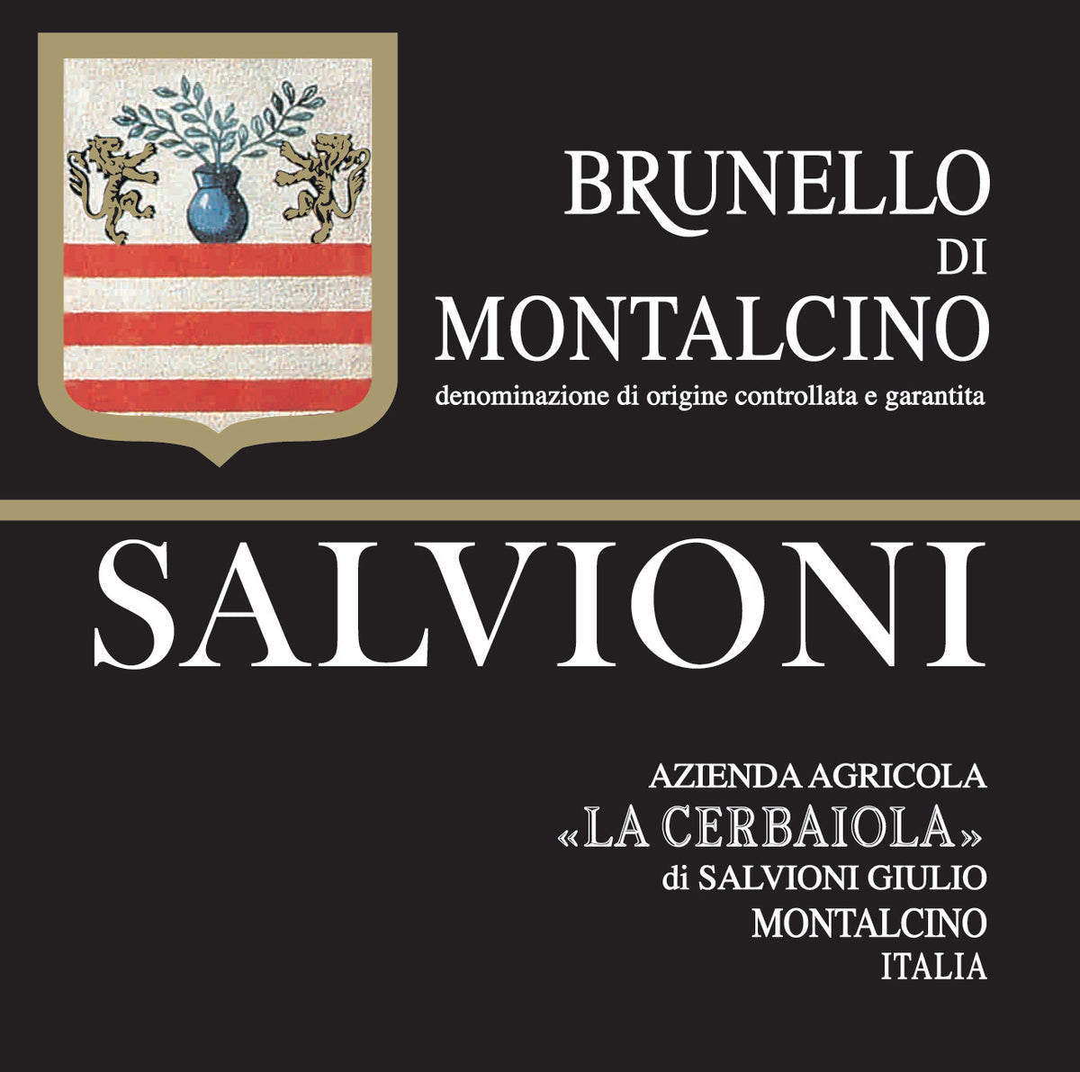 Salvioni Cerbaiola Brunello di Montalcino 2020