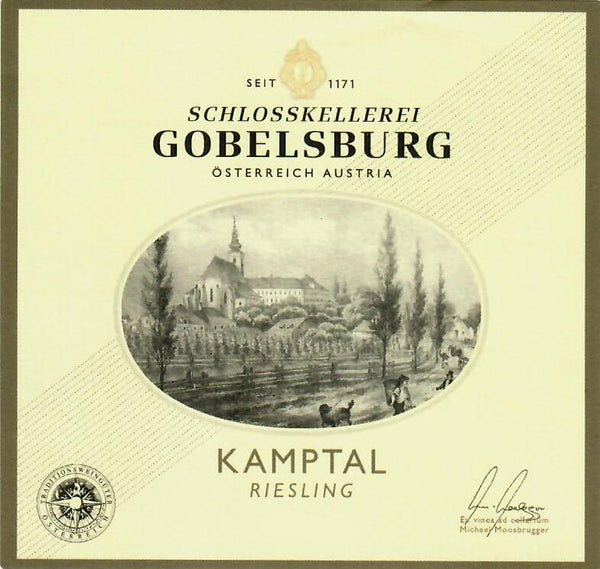 Schloss Gobelsburg Schlosskellerei Gobelsburg Kamptal Riesling 2019