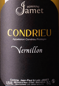 Domaine Jamet Condrieu Vernillon 2022