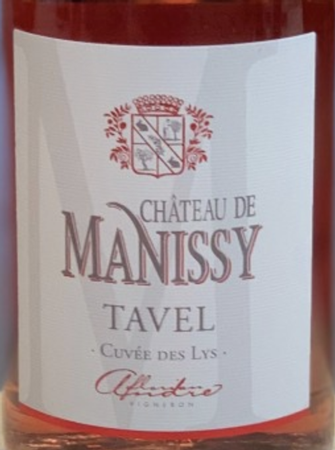 Chateau de Manissy Tavel Rose Cuvee des Lys 2023