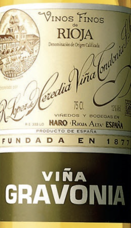 Lopez de Heredia Vina Gravonia 2016