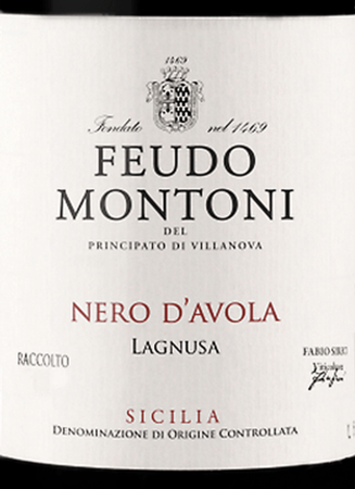 Feudo Montoni Lagnusa Nero d'Avola 2022