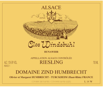 Zind-Humbrecht Clos Windsbuhl Riesling 2022