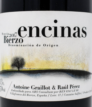 Antoine Graillot & Raul Perez Bierzo Tinto Encinas 2017