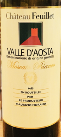Chateau Feuillet Valle d'Aosta Moscato Bianco 2016