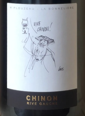M. Plouzeau Chateau de la Bonneliere Chinon Rive Gauche Rouge 2023