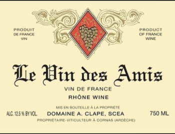 Auguste Clape Vin des Amis Rouge 2023