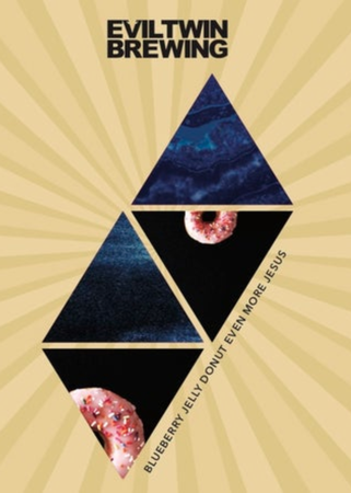 Evil Twin Blueberry Jelly Donut Even More Jesus 16oz Can