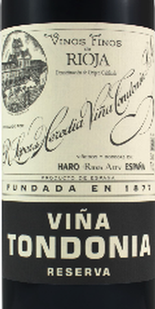 R. Lopez de Heredia Rioja Vina Tondonia Reserva 2012