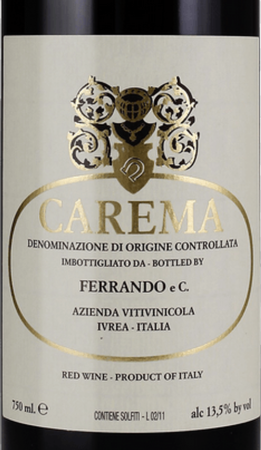 Ferrando Carema White Label 2019