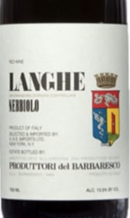 Produttori Del Barbaresco Langhe Nebbiolo 2023