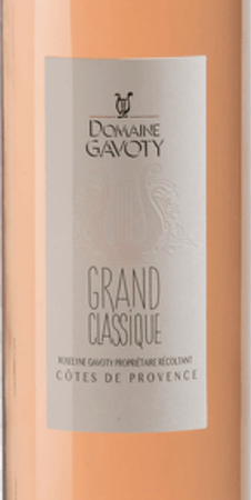 Domaine Gavoty Cotes de Provence Grand Classique Rose 2023