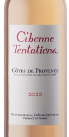Clos Cibonne Cotes de Provence Rose Tentations 2024