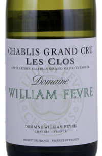 William Fevre Chablis Chablis Les Clos Grand Cru 2018