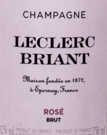 Champagne Leclerc Briant Brut Rose NV