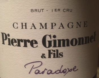 Pierre Gimonnet Brut Cuvee Paradoxe 2019