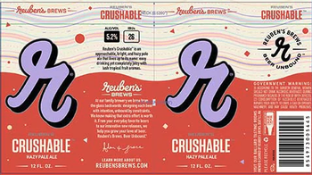 Reuben's Crushable Hazy Pale Ale 12oz Can