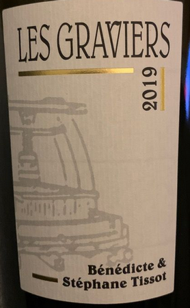 Benedicte & Stephane Tissot Arbois Chardonnay Les Graviers 2022