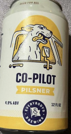 Everybodys Co-Pilot Pilsner 12oz Can
