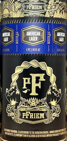 pFriem American Lager 16oz Can
