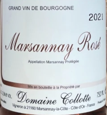 Domaine Collotte Marsannay Rose 2023