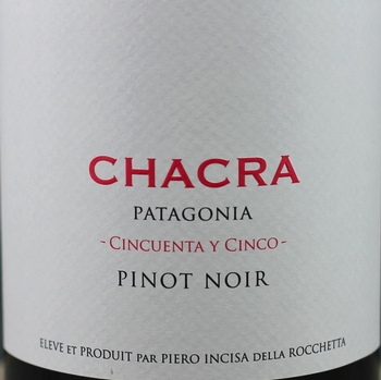 Bodegas Chacra Cincuenta Y Cinco Pinot Noir 2023