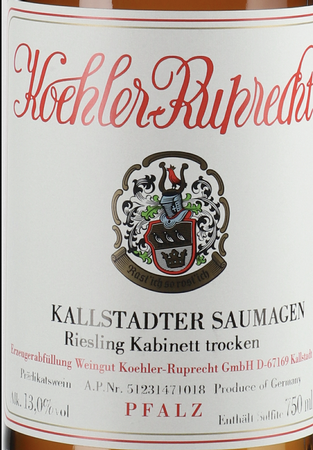 Weingut Koehler-Ruprect Riesling Saumagen Kabinett Trocken 2020