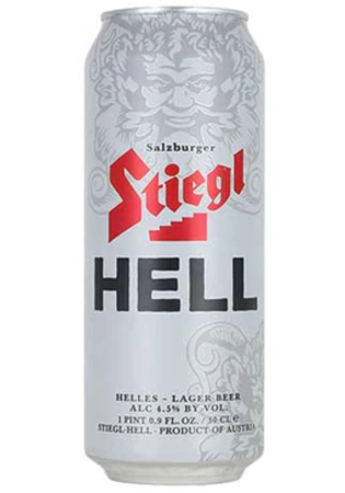 Stiegl Helles Lager 16oz Can