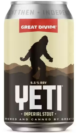 Great Divide Barrel Aged Yeti 2023 12oz Can