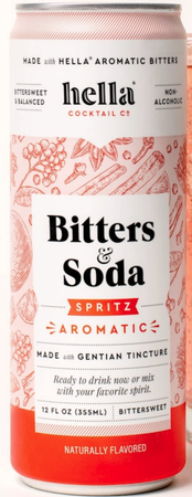 Hella Cocktails Bitters & Soda 12oz Can