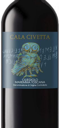 Cantina del Morellino Ciliegiolo Cala Civetta 2023