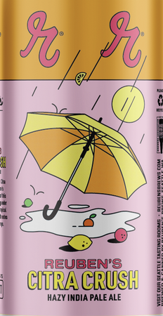 Reuben's Brews Citra Crush Hazy IPA 16oz Can