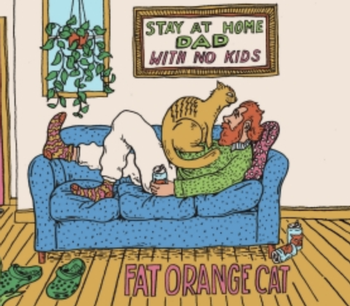 Fat Orange Cat Stay at Home Dad 12oz Can