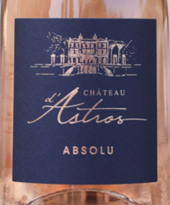 Chateau d'Astros Absolu Rose 2022