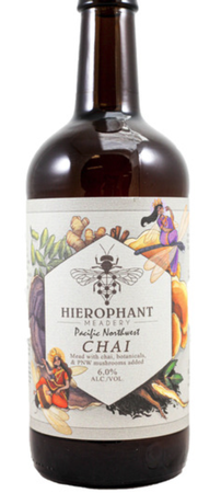 Hierophant Sparkling Mead PNW Chai 500mL Bottle