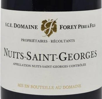 Domaine Forey & Fils Nuits-Saint-Georges 2020
