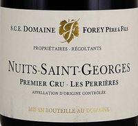 Domaine Forey & Fils Nuits-Saint-Georges 1er Cru Les Perrieres 2020