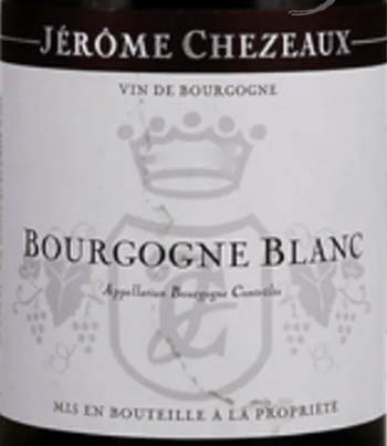 Jerome Chezeaux Bourgogne Blanc 2021