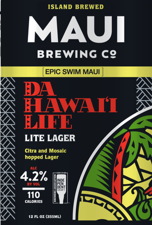 Maui Brewing Da Hawaii Life Lager