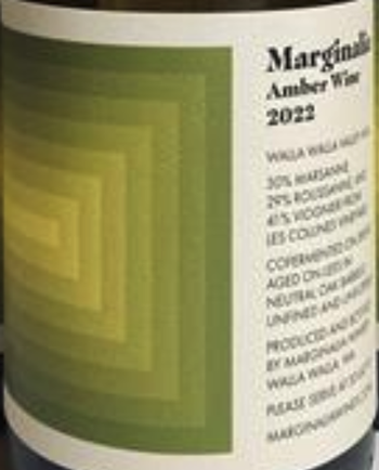 Marginalia Amber Wine 2022