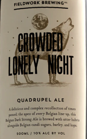 Fieldwork Crowded Lonely Night 500mL Bottle
